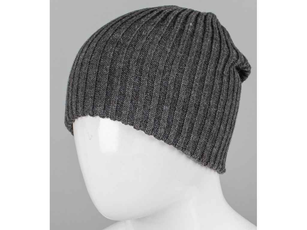 Шапка жіноча пряма арт.250755 антрацит ТМ FERO Шапка жіноча пряма арт.250755 антрацит ТМ FERO