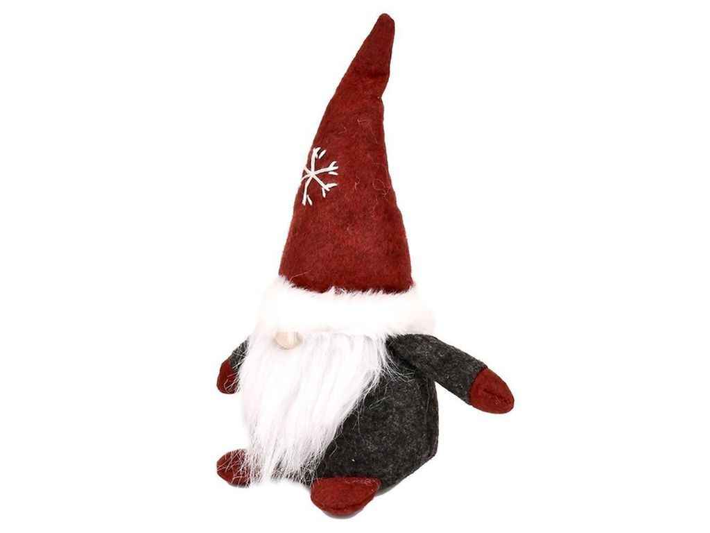 Фігура новорічна 21см Gnome 21см R80845 ТМ STENSON Фігура новорічна 21см Gnome 21см R80845 ТМ STENSON