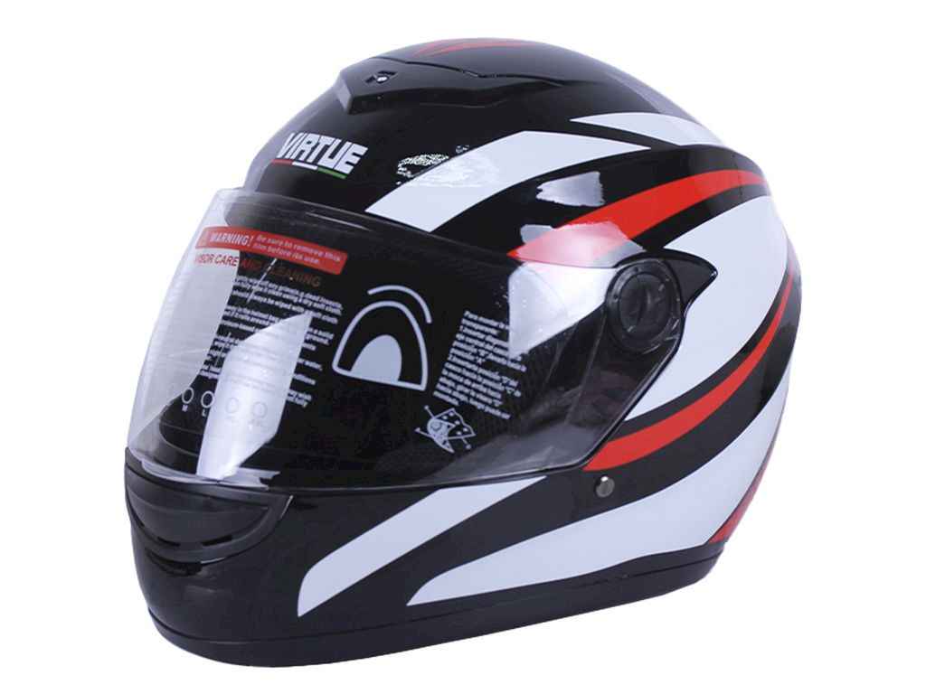 Шолом-інтеграл MD-101B смугастий HM-138 чорний р.M ТМVIRTUE Шолом-інтеграл MD-101B смугастий HM-138 чорний р.M ТМVIRTUE