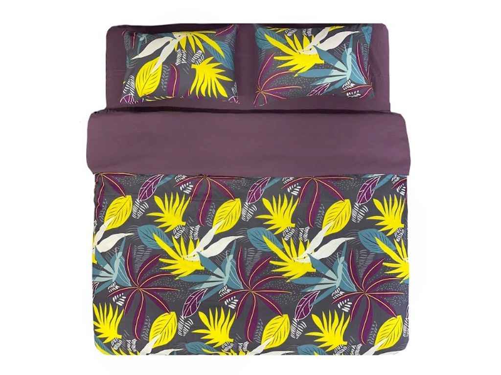 Комплект постільної білизни Євро Printed 10007-7 80г/м2 CLOSED 18-1411 Plum Wine (2н 57) мікрофібра ТМ ARCLOUD Комплект постільної білизни Євро Printed 10007-7 80г/м2 CLOSED 18-1411 Plum Wine (2н 57) мікрофібра ТМ ARCLOUD