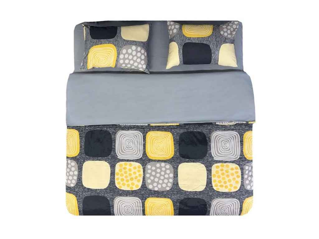 Комплект постільної білизни 1,5-х сп Printed 10046 80г/м2 CLOSED 17-3802 Gull (1н 57) мікрофібра ТМ ARCLOUD Комплект постільної білизни 1,5-х сп Printed 10046 80г/м2 CLOSED 17-3802 Gull (1н 57) мікрофібра ТМ ARCLOUD