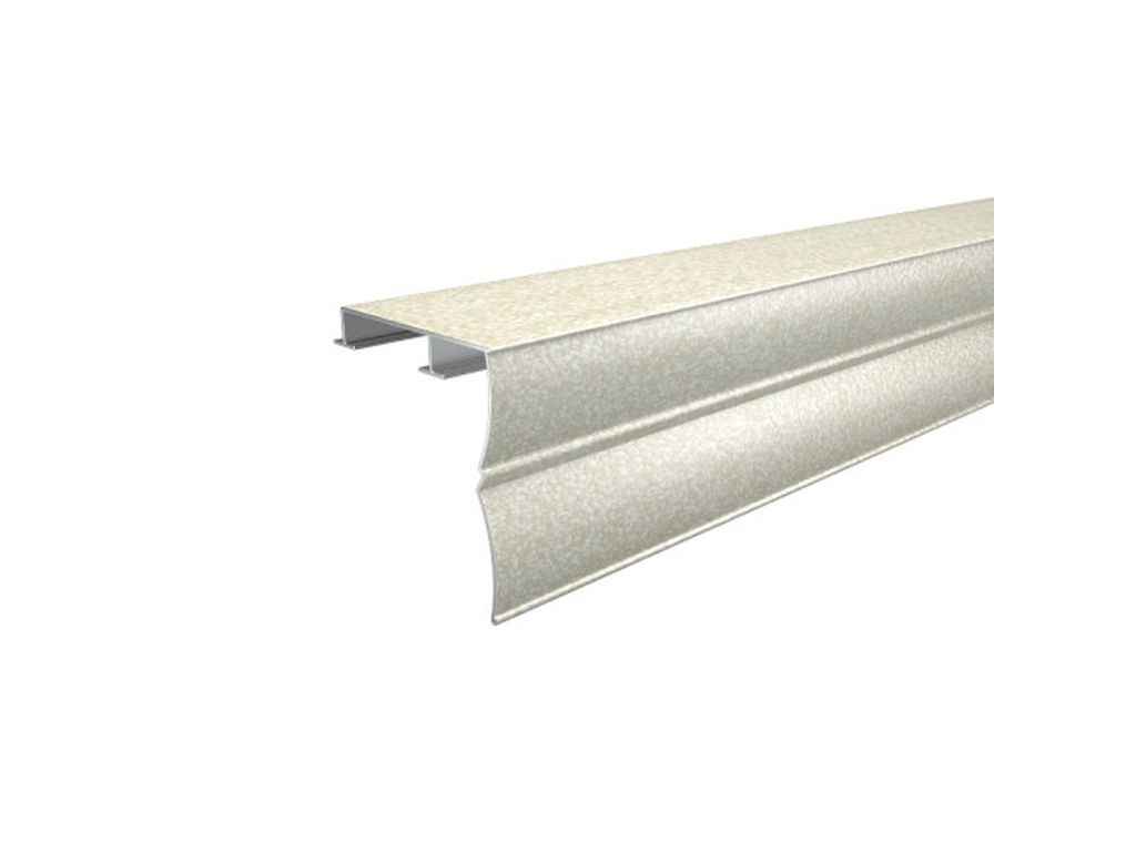 Карниз алюмінєвий 1,5м капучино ПАС-2445 43х45 (комплект) ТМ ALUPRO Карниз алюмінєвий 1,5м капучино ПАС-2445 43х45 (комплект) ТМ ALUPRO