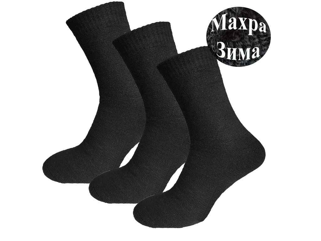 Шкарпетки 400 MS чол. махрові високі р.29-31 (44-46) чорний 12пар ТМ Житомир Шкарпетки 400 MS чол. махрові високі р.29-31 (44-46) чорний 12пар ТМ Житомир