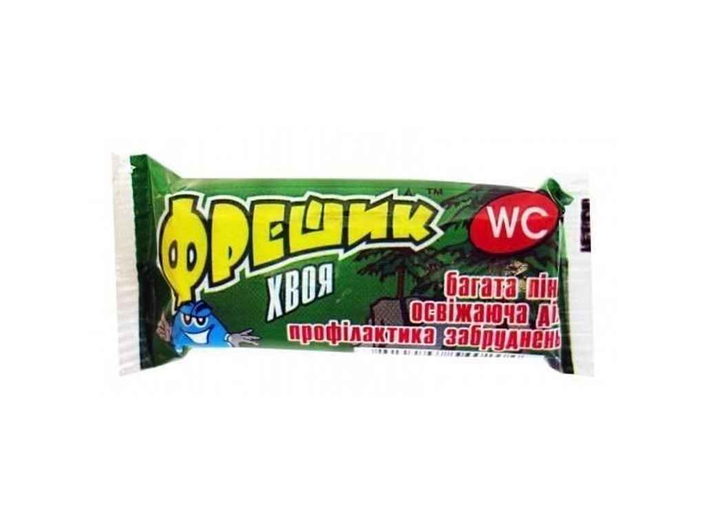 Змінний блок для унітазу 1шт Хвоя 40г ТМ ФРЕШИК Змінний блок для унітазу 1шт Хвоя 40г ТМ ФРЕШИК