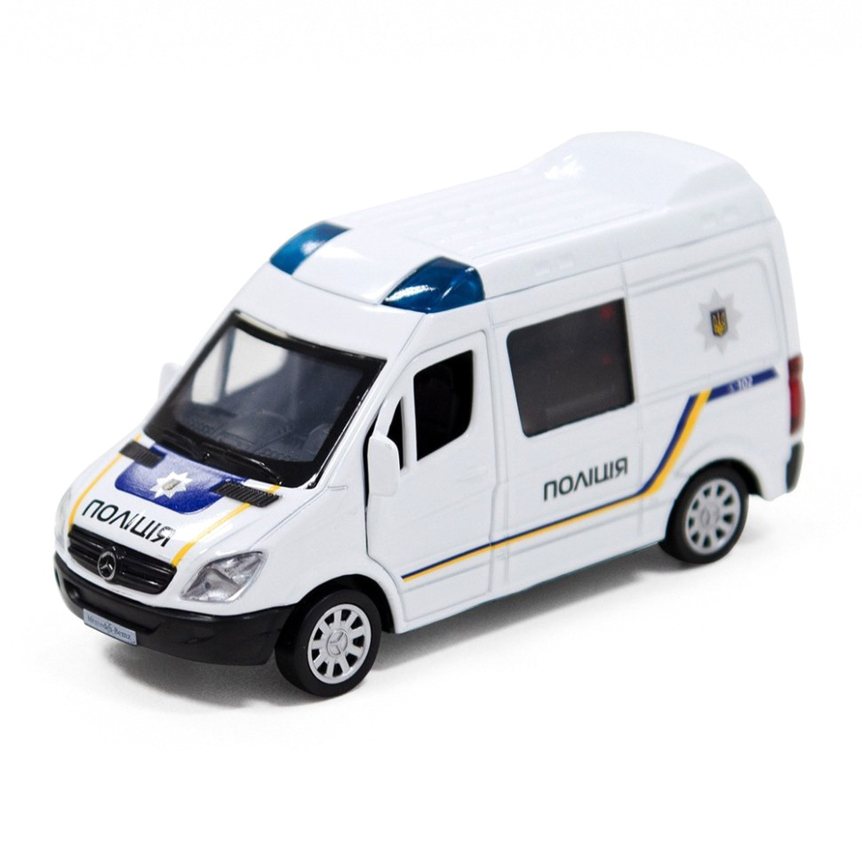 Автомодель детская Полиция Mersedes-Benz Sprinter TechnoDrive 250294 инерционная Автомодель детская Полиция Mersedes-Benz Sprinter TechnoDrive 250294 инерционная