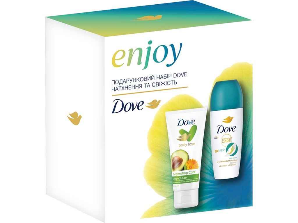 Набір подарунковий для жiнок Натхнення та Свіжість ТМ DOVE Набір подарунковий для жiнок Натхнення та Свіжість ТМ DOVE