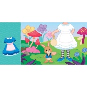 Дитяча книжка з наклейками Одягни ляльку "Крихітка Софія на маскараді" 615009. Зображення №3