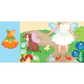 Дитяча книжка з наклейками Одягни ляльку "Модниця Аліса на карнавалі" 615010. Зображення №3