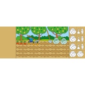 Дитяча книжечка-розмальовка "Хто пасеться на лузі?" 1364006. Зображення №2 Дитяча книжечка-розмальовка "Хто пасеться на лузі?" 1364006. Зображення №2