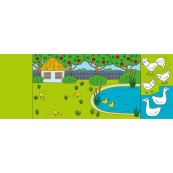 Дитяча книжечка-розмальовка "Хто пасеться на лузі?" 1364006. Зображення №3 Дитяча книжечка-розмальовка "Хто пасеться на лузі?" 1364006. Зображення №3