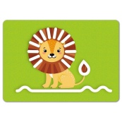 Дитячі розвивальні картки "Пиши-стирай Веселі тваринки" 1781004. Зображення №2