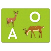 Дитячі розвивальні картки "Пиши-стирай Пишемо букви" 1781006. Зображення №3