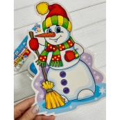 Набір прикрас НУШ "Зима" 13105170, 11 елементів. Зображення №3 Набір прикрас НУШ "Зима" 13105170, 11 елементів. Зображення №3