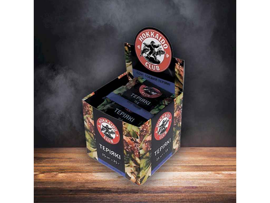 Соус Теріякі 25г ТМHokkaido Club Соус Теріякі 25г ТМHokkaido Club