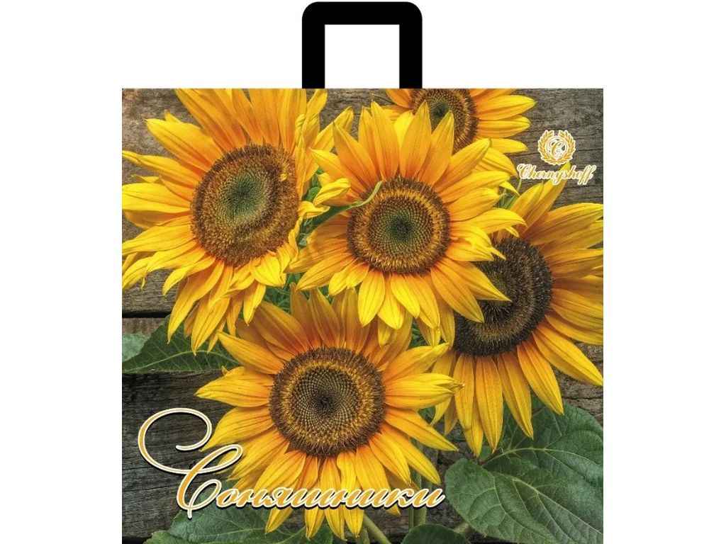 Пакет-петля 380*340мм 25шт 92мкрн Соняшники ТМ ПЛАСТИК ПАК Пакет-петля 380*340мм 25шт 92мкрн Соняшники ТМ ПЛАСТИК ПАК