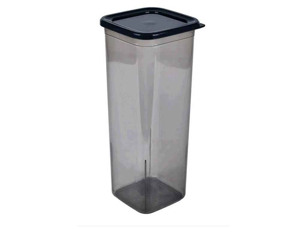 Ємність 2,2л квадратна Прайм чорна ТМ ПОЛІМЕРБИТ Ємність 2,2л квадратна Прайм чорна ТМ ПОЛІМЕРБИТ