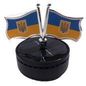 Ароматизатор на сонячній панелі "Прапор України" M1 (Одеколон). Изображение №4
