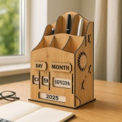 Вічний календар "Пори року" з органайзером FDPO-429-3. Зображення №2