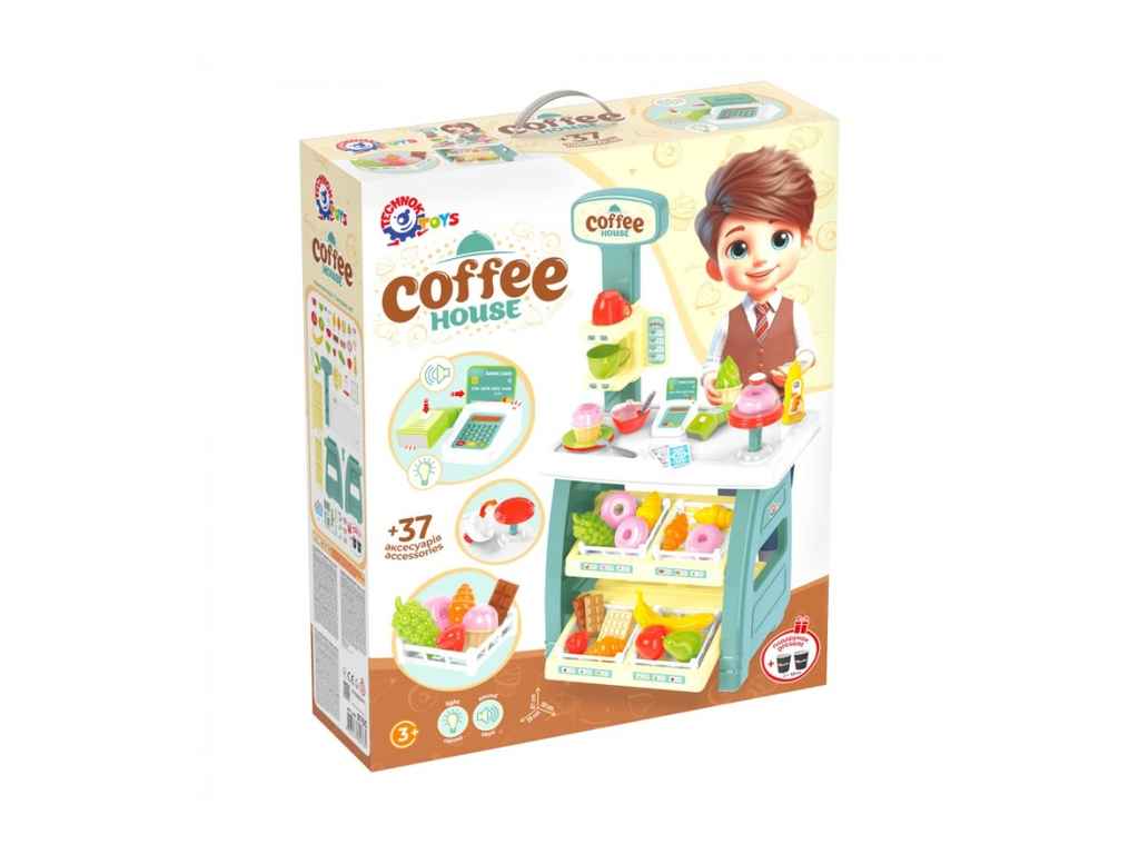 Кухонний набір Кавярня арт.9765 ТМ ТЕХНОК Кухонний набір Кавярня арт.9765 ТМ ТЕХНОК