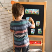 Дитяча магнітна гра "Подорож потягом" DoDo Toys 200254, 8 елементів. Зображення №5