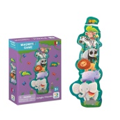 Дитяча магнітна гра "Друзі з джунглів" DoDo Toys 200256, 8 елементів. Зображення №2