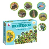Дитячий магнітний набір Монтесорі "Тварини на континентах: Африка" DoDo Toys 200284, 36 елементів. Зображення №2