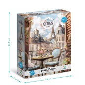 Пазл класичний Medium-XL "Міста. Париж" DoDo Toys 300650, 1000 елементів. Зображення №5