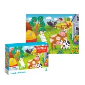 Дитячий пазл "Корови й козенята" DoDo Toys 300683, 30 елементів. Зображення №2