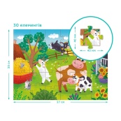 Дитячий пазл "Корови й козенята" DoDo Toys 300683, 30 елементів. Зображення №4