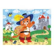 Дитячий пазл "Кіт у чоботях" DoDo Toys 300693, 30 елементів. Зображення №3