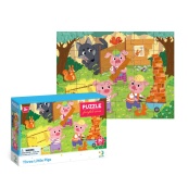 Дитячий пазл "Троє поросят" DoDo Toys 300695, 30 елементів. Зображення №2