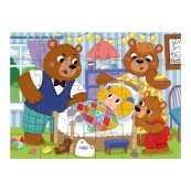 Дитячий пазл "Три ведмеді" DoDo Toys 300696, 30 елементів. Зображення №3