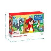 Дитячий пазл "Червона Шапочка" DoDo Toys 300694, 30 елементів. Зображення №5