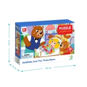 Дитячий пазл "Три ведмеді" DoDo Toys 300696, 30 елементів. Зображення №5