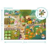 Дитячий віммельпазл "Літо у селі" DoDo Toys 300659, 60 елементів. Зображення №4