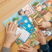 Дитячий пазл Шукай та знаходь "Дарунки осені" DoDo Toys 300666, 80 елементів. Зображення №7