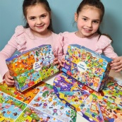 Дитячий віммельпазл "Розпорядок дня" DoDo Toys 300619, 100 елементів. Зображення №9