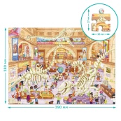 Дитячий віммельпазл "Музей Природи" DoDo Toys 300639, 150 елементів. Зображення №3