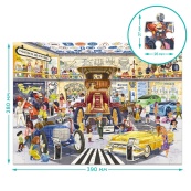 Дитячий віммельпазл "Музей Транспорту" DoDo Toys 300640, 150 елементів. Зображення №4