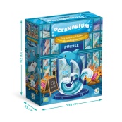 Дитячий віммельпазл "Музей Океанаріум" DoDo Toys 300641, 150 елементів. Зображення №5