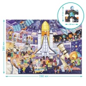 Дитячий віммельпазл "Музей Планетарій" DoDo Toys 300642, 150 елементів. Зображення №4