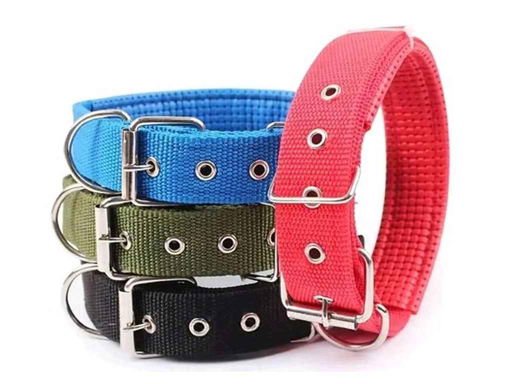 Нашийник Капрон 42см 20мм подвійний з підшивкою ТМ DOG COLLAR Нашийник Капрон 42см 20мм подвійний з підшивкою ТМ DOG COLLAR