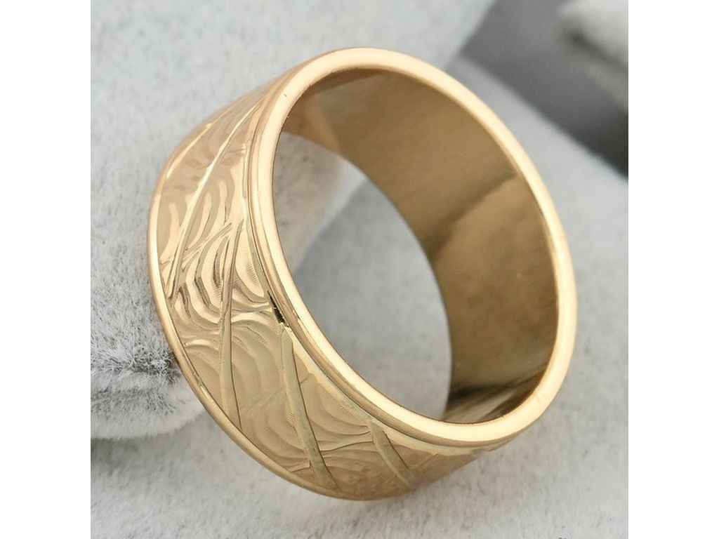 Каблучка 30209 8мм позолота 18К р.19 ТМ XUPING Каблучка 30209 8мм позолота 18К р.19 ТМ XUPING