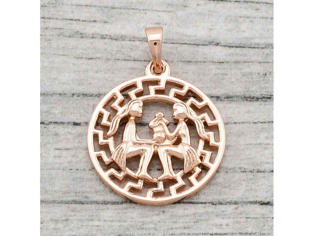 Пiдвiска 28х20мм Знак зодіаку Близнюки 80749 позолота РО ТМ XUPING Пiдвiска 28х20мм Знак зодіаку Близнюки 80749 позолота РО ТМ XUPING