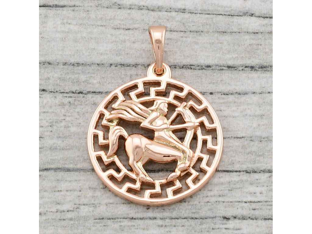 Пiдвiска 28х20мм Знак зодіаку Стрілець 80749 позолота РО ТМ XUPING Пiдвiска 28х20мм Знак зодіаку Стрілець 80749 позолота РО ТМ XUPING