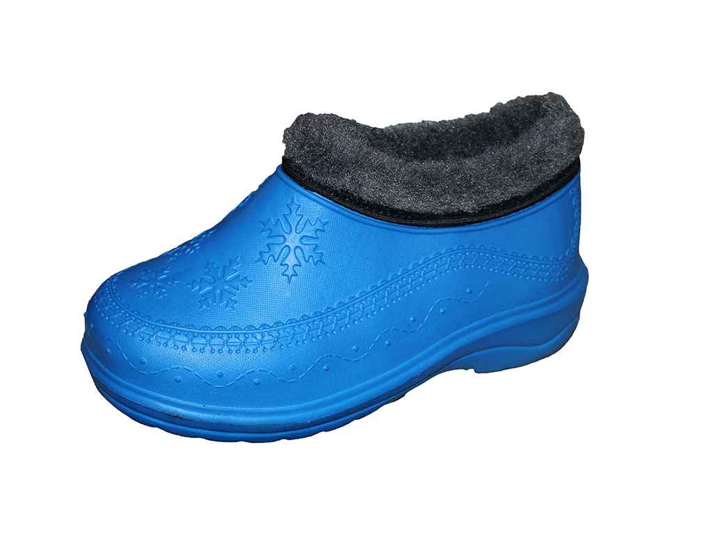 Калоші на хутрі жіночі (Пінка)/(6 пар) арт. А13 сині, 37/38-41/42р ТМSL Калоші на хутрі жіночі (Пінка)/(6 пар) арт. А13 сині, 37/38-41/42р ТМSL