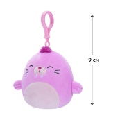 М'яка іграшка Морж Пепе Squishmallows SQCP00150 на кліпсі 9 см. Зображення №4