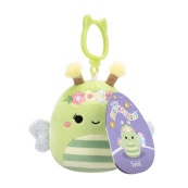 М'яка іграшка на кліпсі Бджілка Сібіл Squishmallows SQCP00460, 9 см. Зображення №2