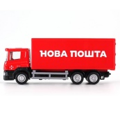 Автомодель детская Scania "Новая Почта" TechnoDrive 250414U, масштаб 1:64. Изображение №2