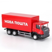 Автомодель детская Scania "Новая Почта" TechnoDrive 250414U, масштаб 1:64. Изображение №4